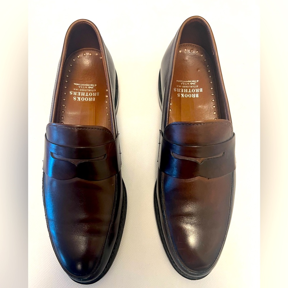 Brooks Brothers Men’s leather loafers size 8
